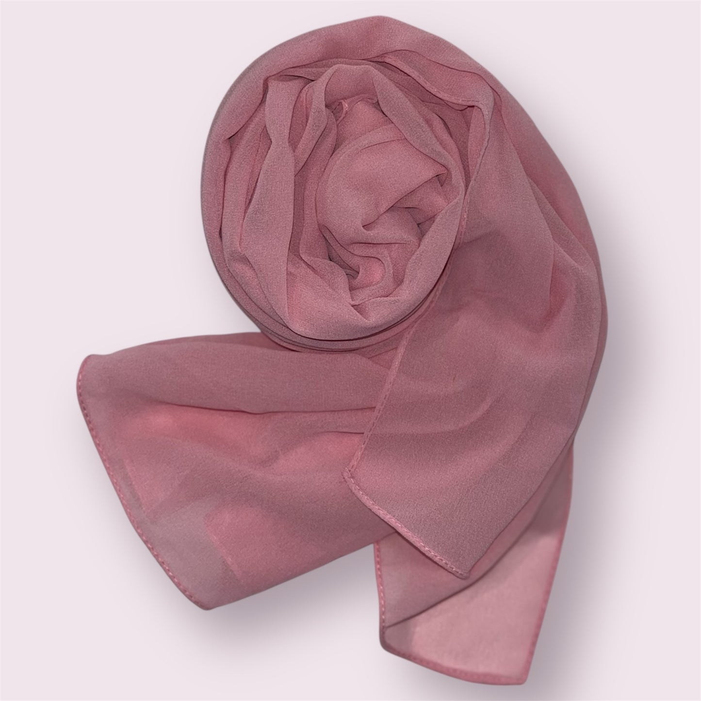 Chiffon Hijab Hellrosa