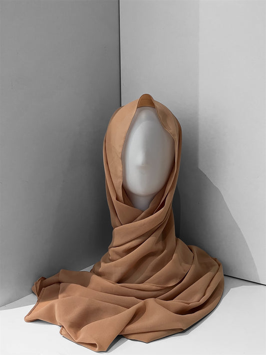 Chiffon Hijab Sandbeige